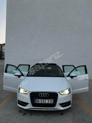 MEMURDAN 2016 MODEL AUDI A3 1.6 TDI S-TRONIC  HATASIZ / BOYASIZ