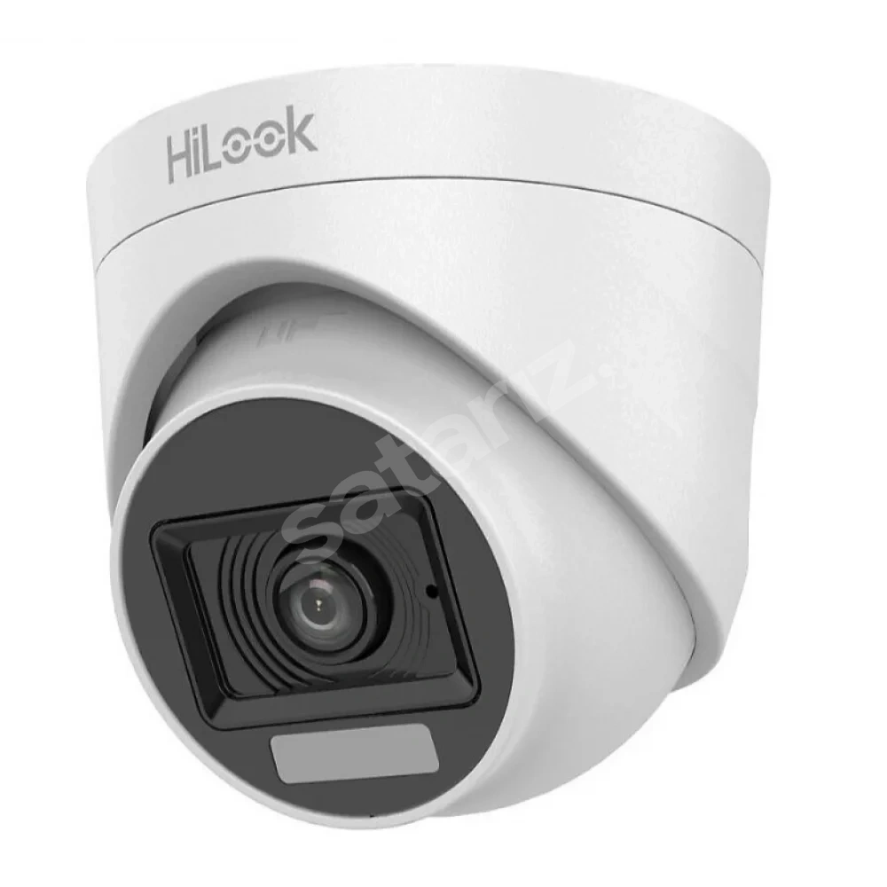 HILOOK THC-T127-LPS, 2Mpix, 2.8mm Lens, 20Mt Gece Görüşü, Dual Light, Dahili Mikrofon, Dome Kamera