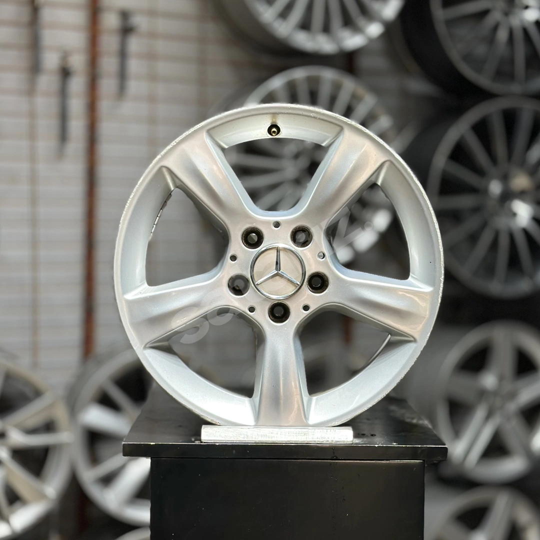 16 inç 5x112 Mercedes W203 Orj. Ekipman Jant Takımı 7-8 Offset