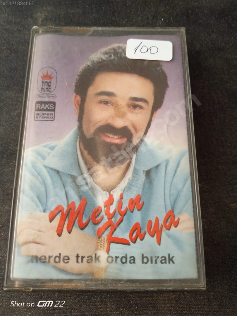 Metin Kaya 'Nerde Trak Orda Bırak' Müzik Kaseti