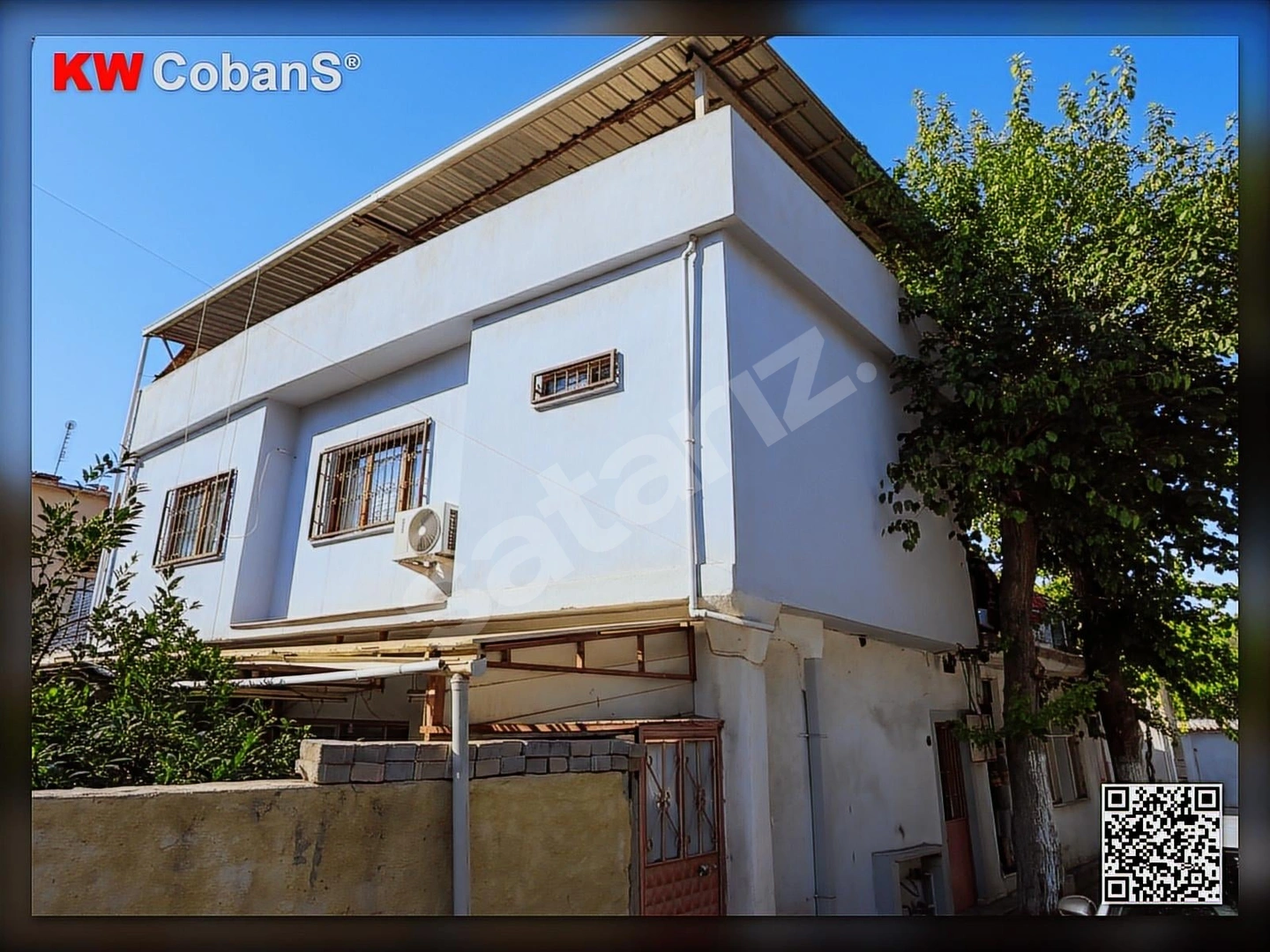 KW CobanS'tan Bornova'da, Teraslı, Bahçeli Komple Bina + Dükkan!