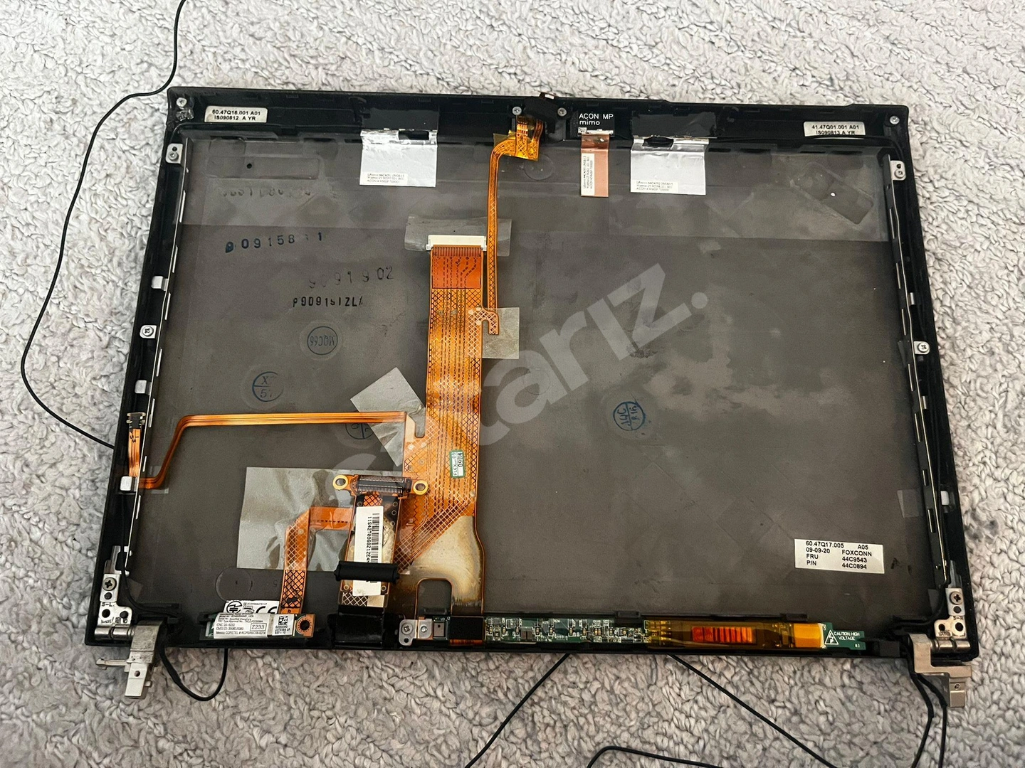 Lenovo Thinkpad X200 X200s Menteşelere ve Dolu Lcd Kapak