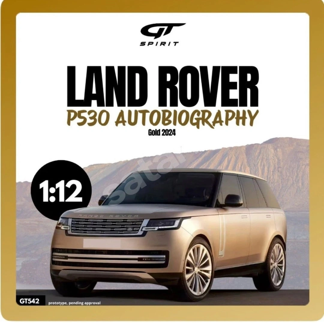 KAPALI KUTU Range Rover P530  Gold 1/12  GT542 GT SPIRIT