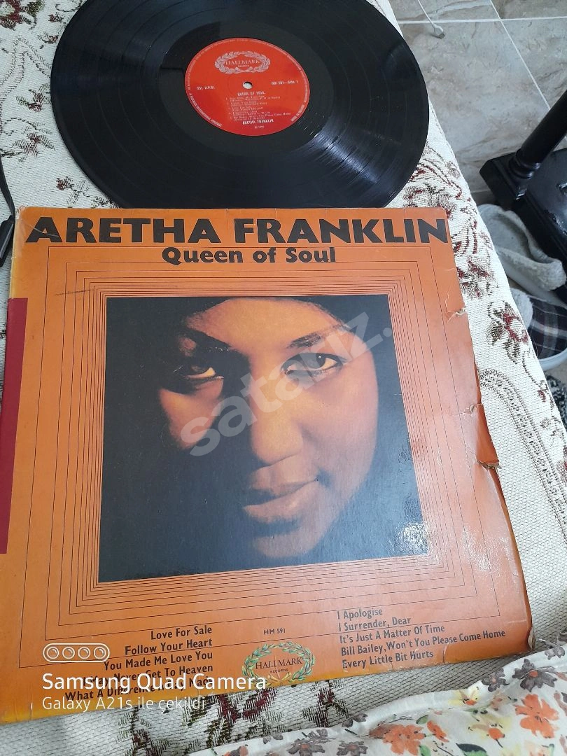 Aretha Franklin 1966 Yıl Long Play