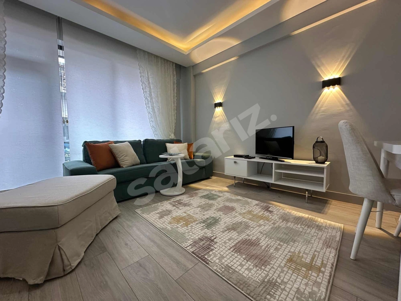 alaçatı'dan/BULVAR YAKINI/YERDEN ISITMA/ULTRA LÜX 1+1 EŞYALI