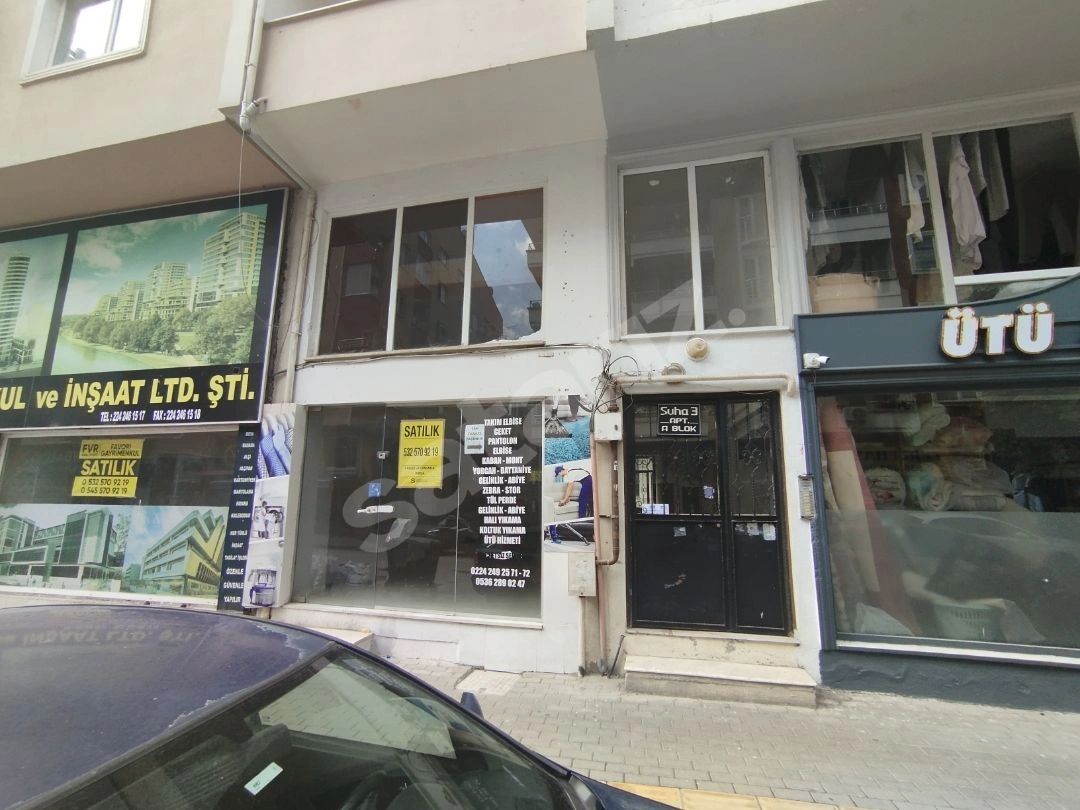 FVR'DEN İHSANİYE KIBRIS SOKAK 80 M2 ASMA KATLI DÜKKAN