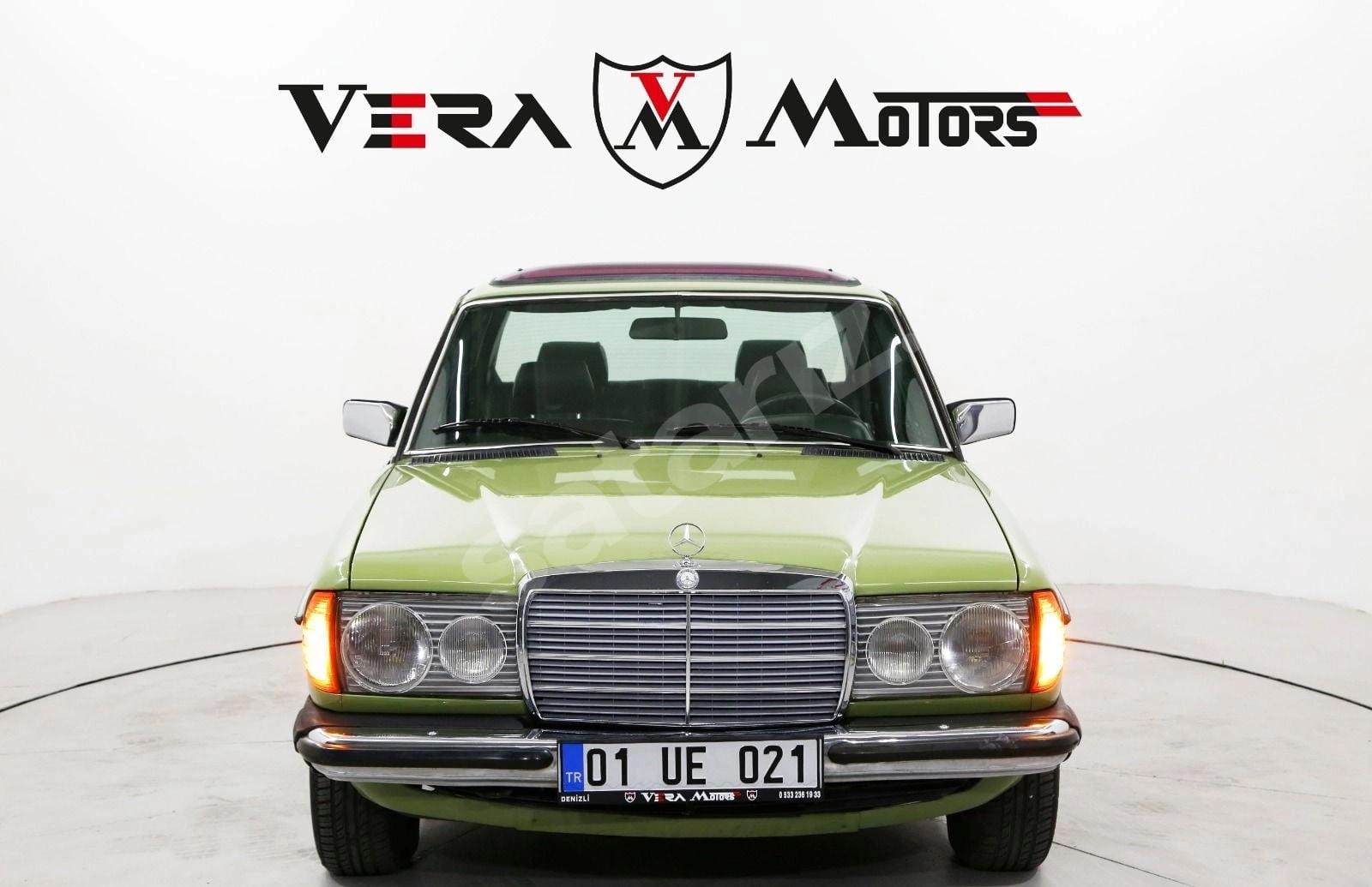 1978 MERCEDES W123 OTOMATİK VİTES SUNROOF DERİ DÖŞEME