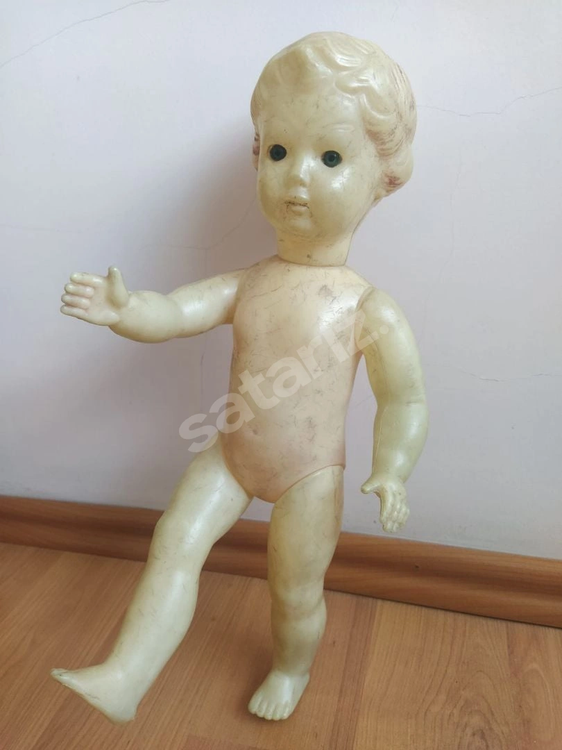 Antika Oyuncak Bebek 1950 Li Yıllardan Sıfır Gibi