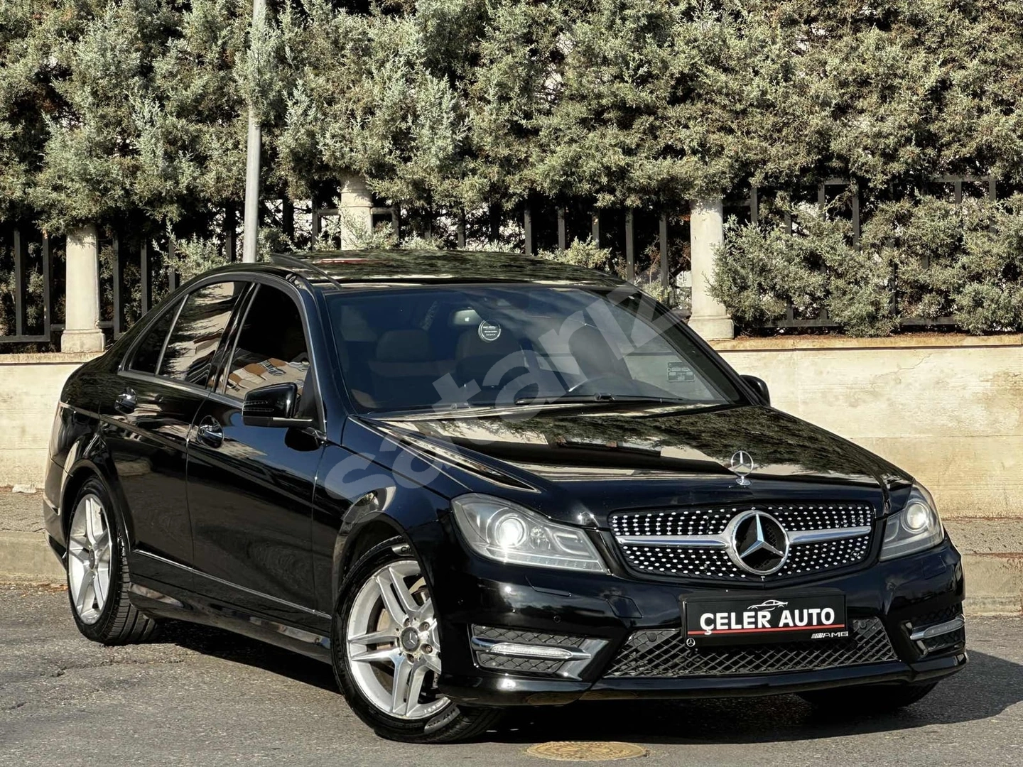 ÇELER AUTO-2013 C180 AMG-7G TRONİC- CAM TAVAN-İÇİ TABA HATASIZ