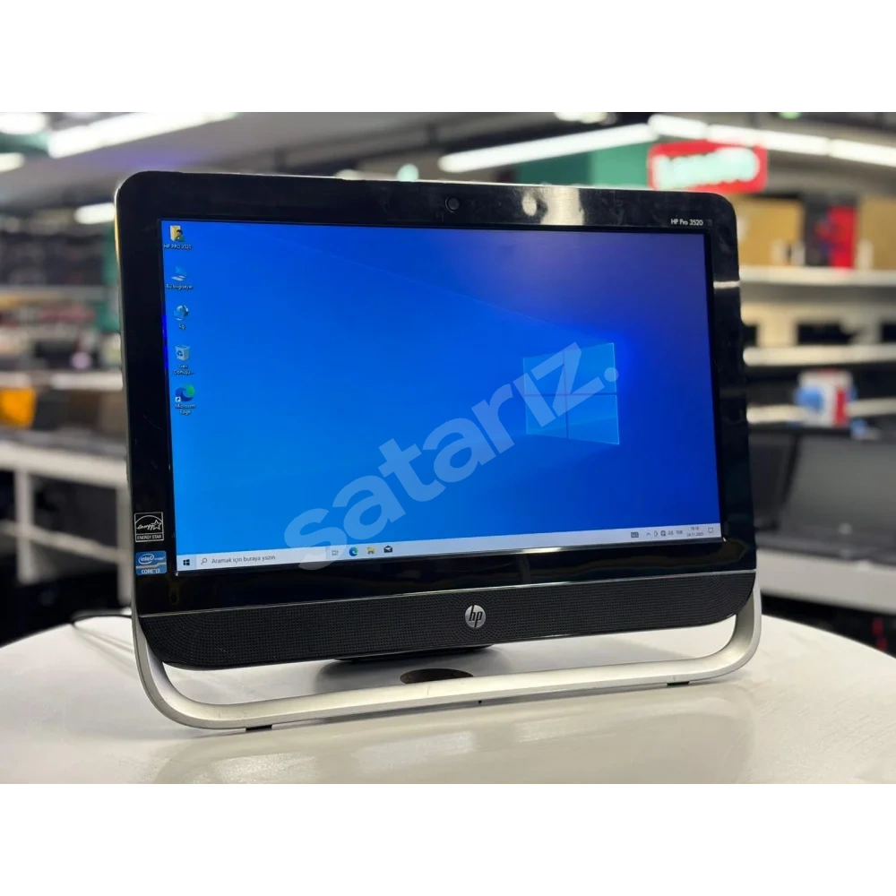 Hp Pro 3520 Aıo i3 3240 8Gb Ddr3 120Gb Ssd Dvd-Rw + Wifi (C Kalite) 2.El 20" HD+ All in One PC