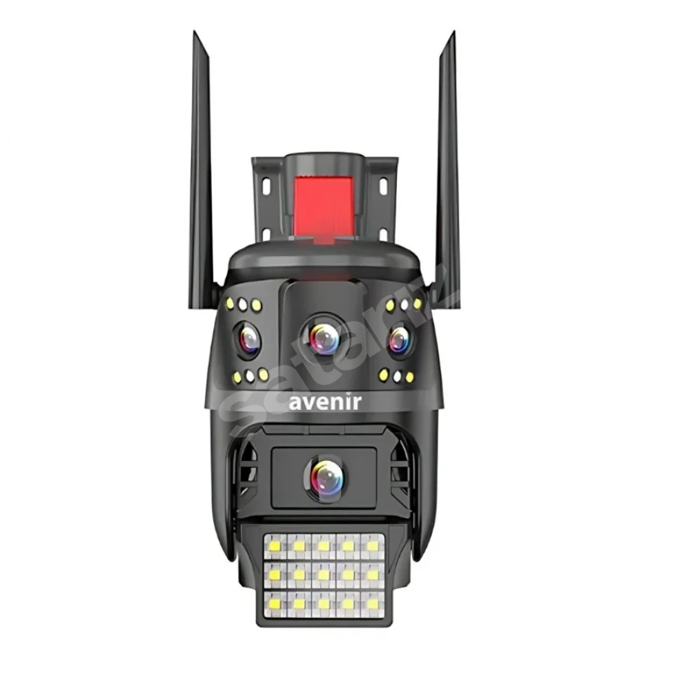 Avenir Av-s313 4mp 2 Kameralı Gece Görüşlü Sesli Onvif Alarmlı Wifi Kamera