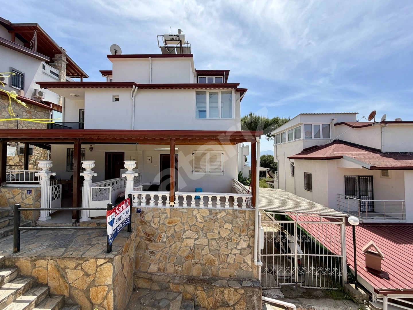 DENİZ MANZARALI YAZ /KIŞ YAŞAMAYA UYGUN 4+1 VİLLA