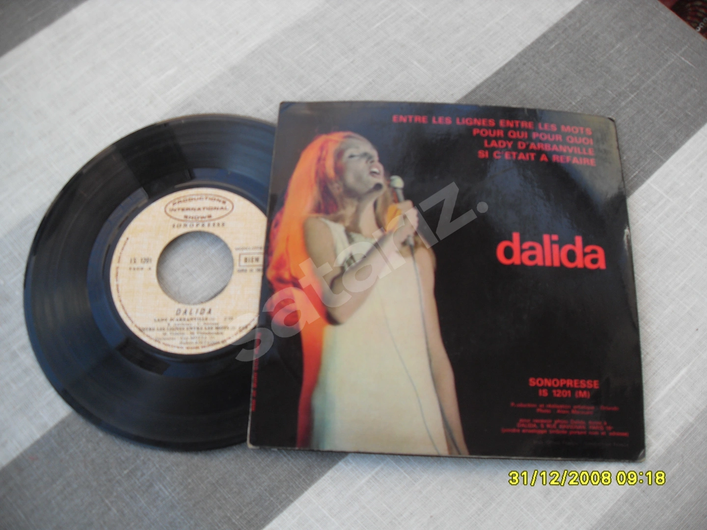 dalida – pour qui pour quoi – sonopresse - made in france