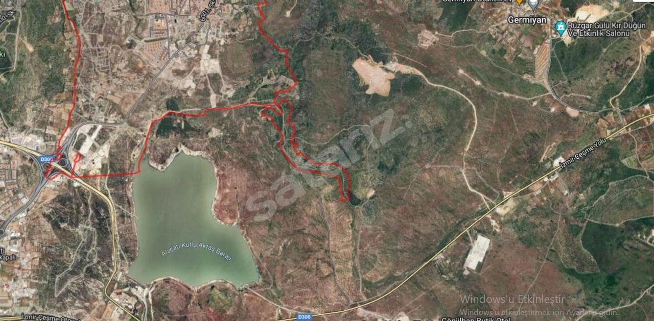 REİSDERE DE 7.700 M2 TARLA BARAJA 720 M. UZAKLIKTA TARIMA UYGUN