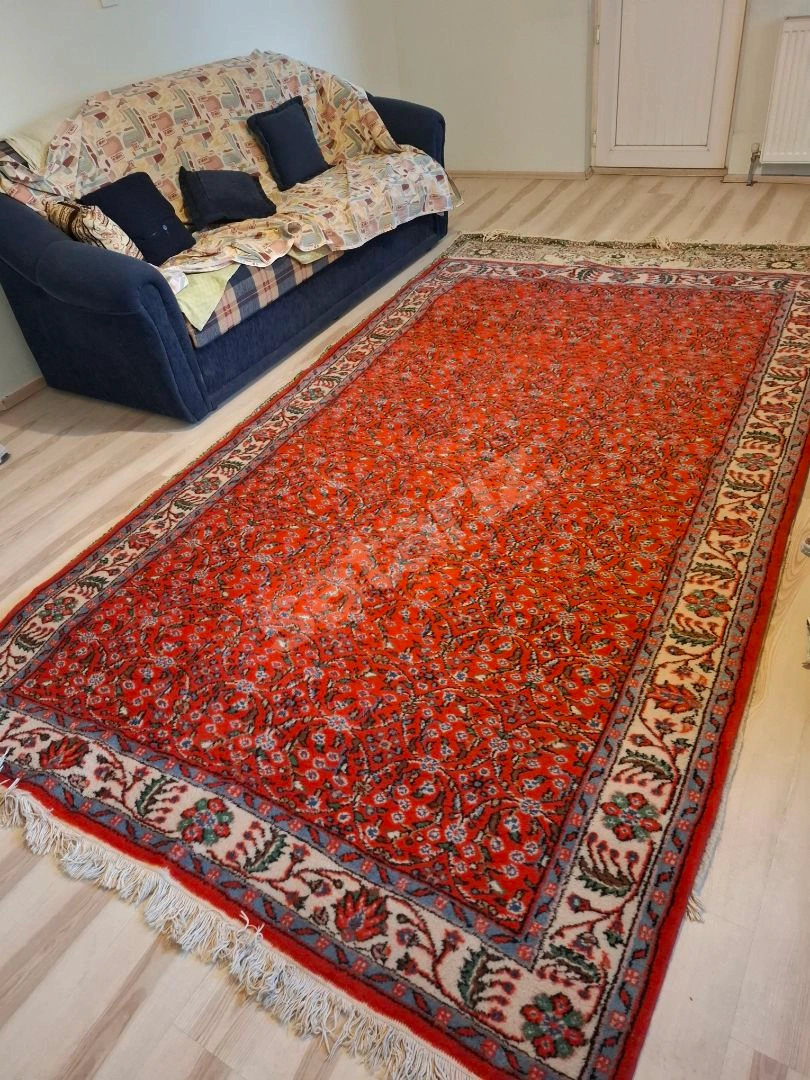 2 Adet 6 M² İSPARTA EL DOKUMA YÜN HALI YENİ