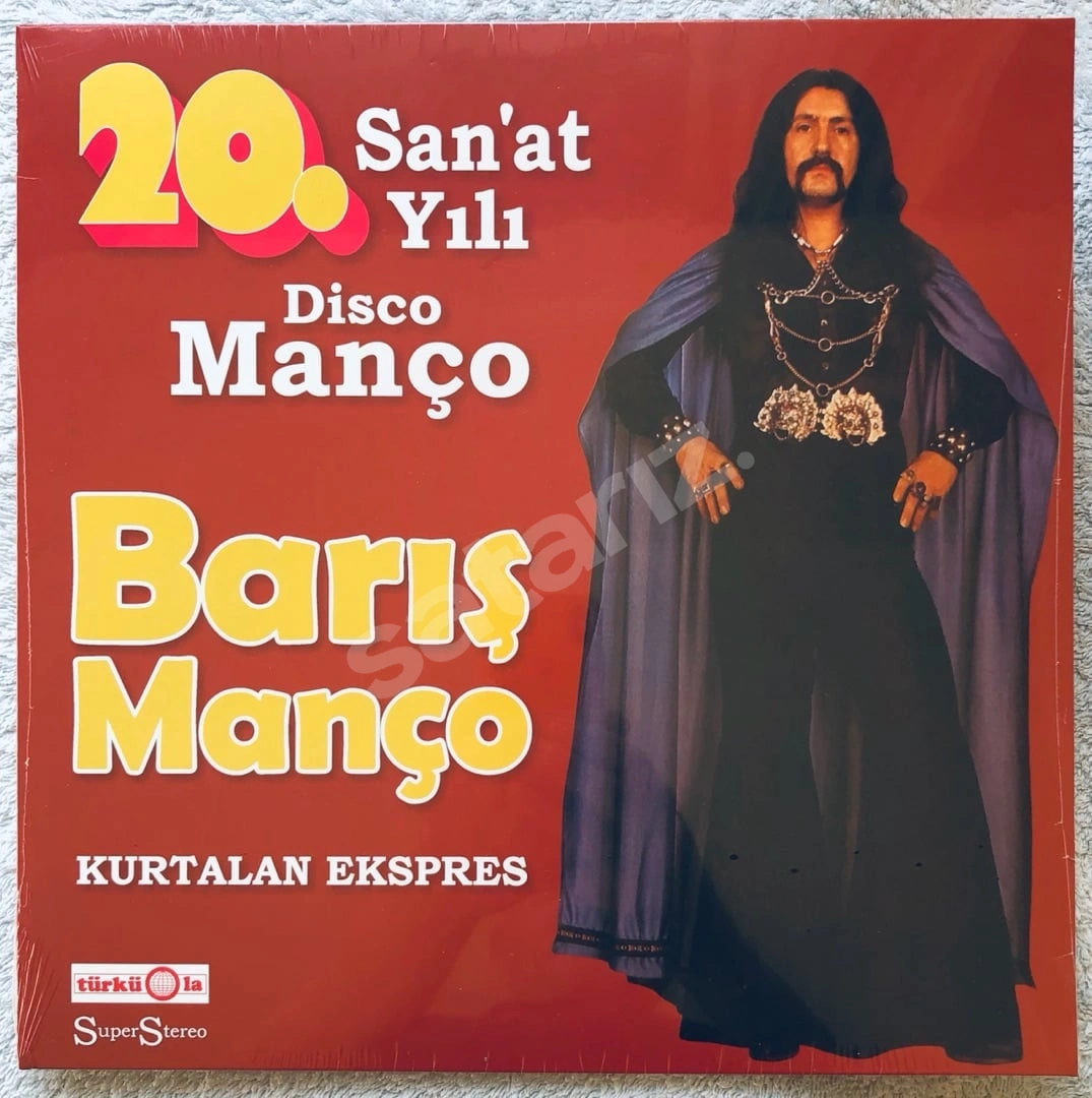 Barış MANÇO 20. San’at Yılı Disco Manço * SIFIR LP Plak