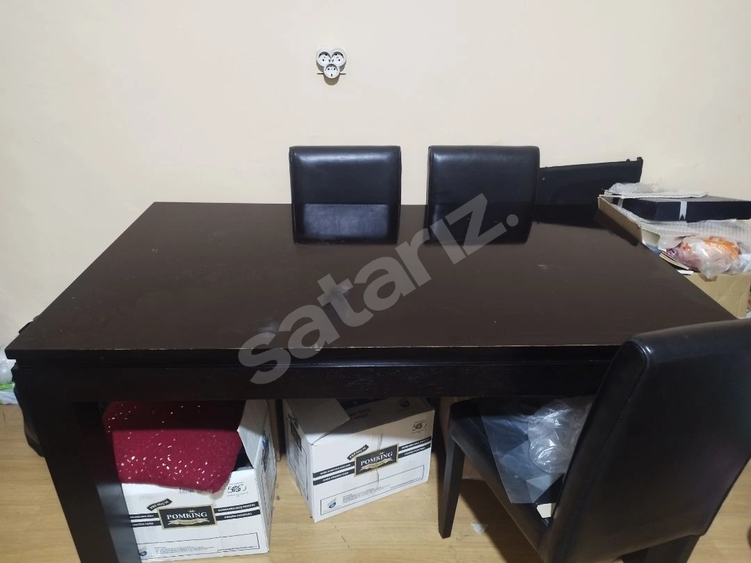 Ahşap Masa Takımı