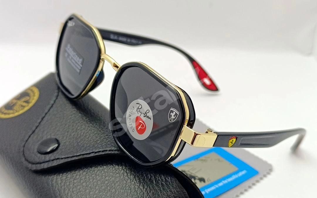 SIFIR KUTUSUNDA,RAYBAN (FERRARİ) POLARİZE,UV400 (REPLİCA)