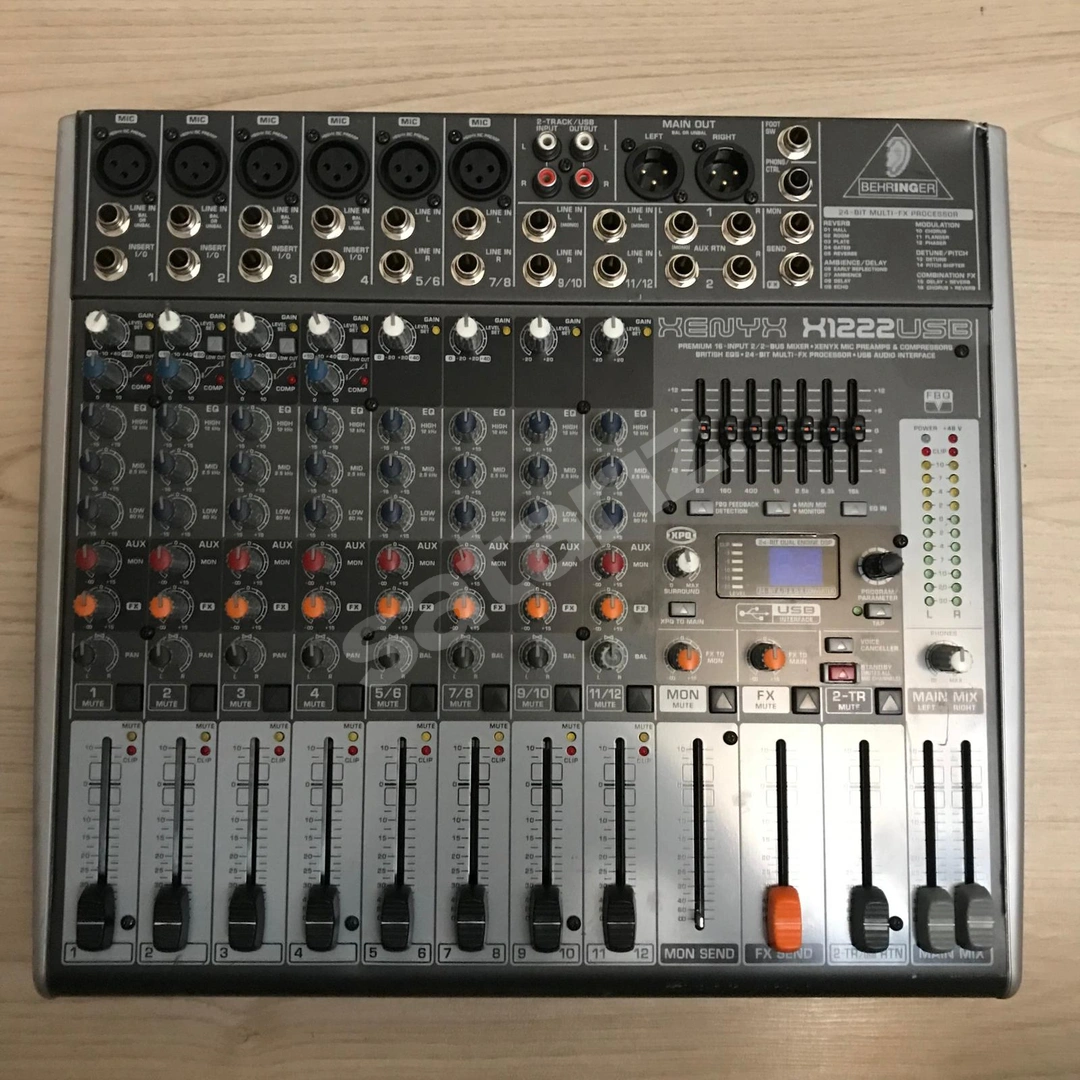 Behringer X1222Usb - Temiz Sorunsuz