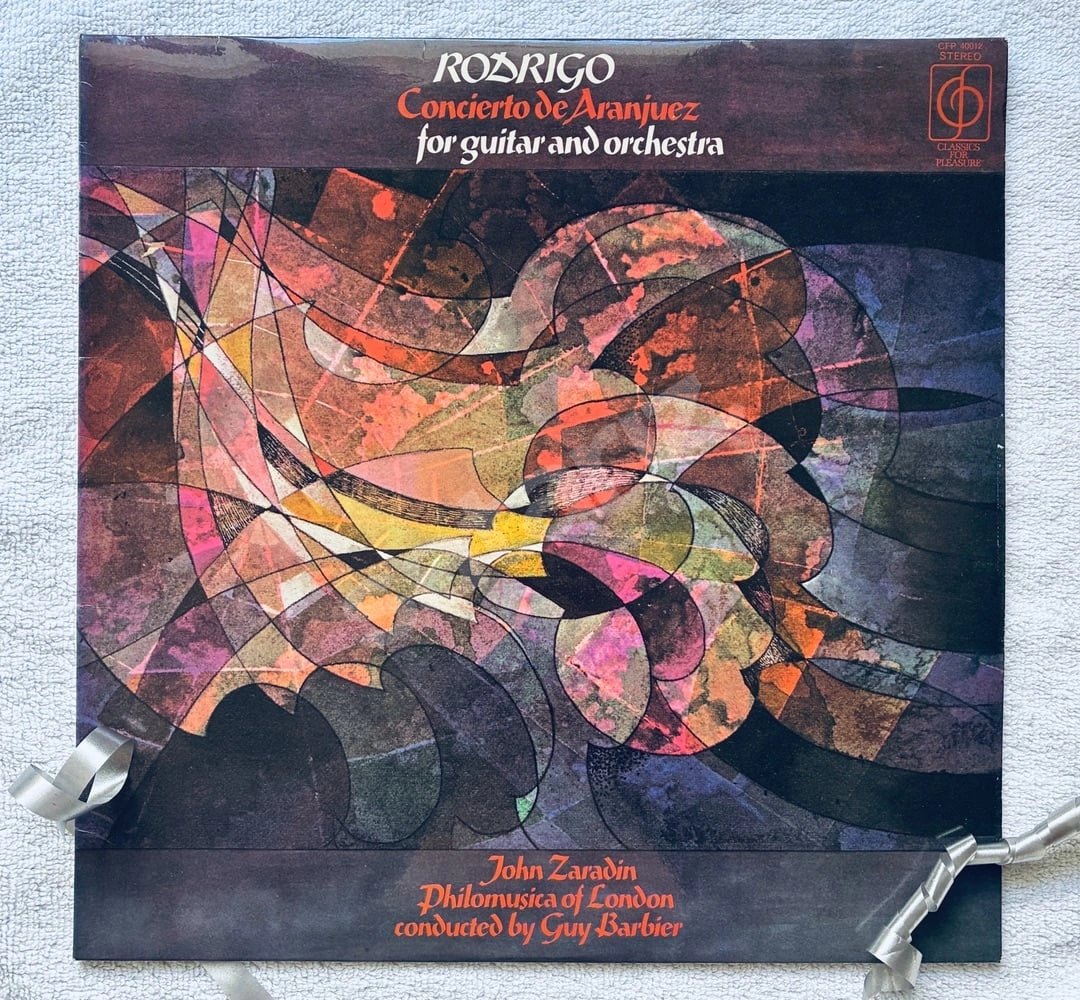 RODRiGO CONCiERTO DE ARANJUEZ Gitar Konçertosu, J. Zaradin * LP