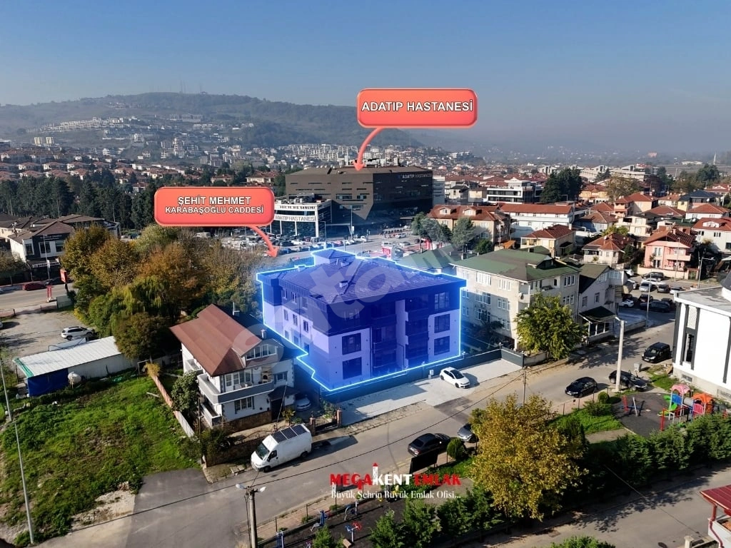 ADATIP HASTANESİ KARŞISINDA SATILIK ARA KAT LUKS 2+1 DAİRE!
