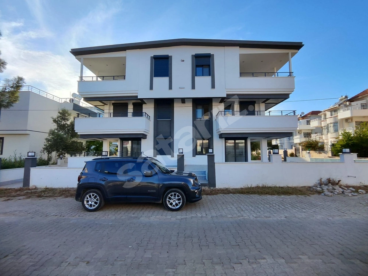 ALTINKUM YEŞİLKENT'TE DENIZE 100 M MESAFEDE TRIPLEX VILLA