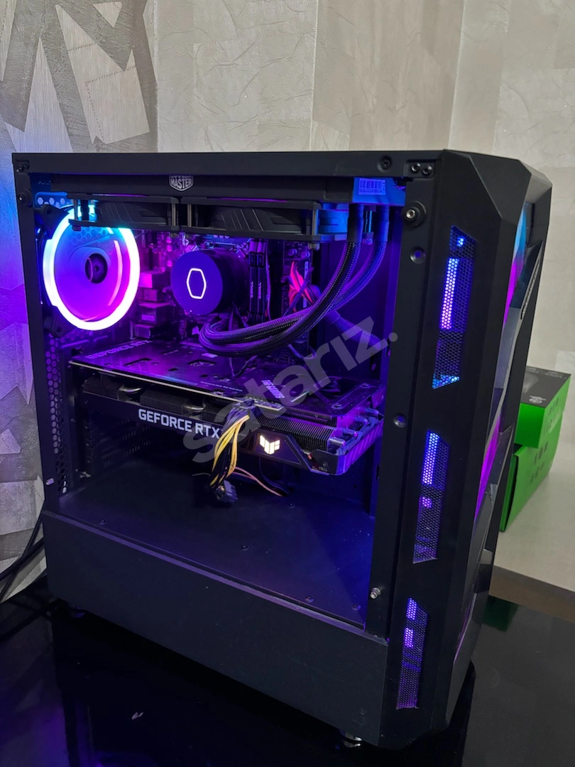 i7 11700K + RTX 3060 TUF | 16GB RAM | Sıvı Soğutmalı Gaming PC