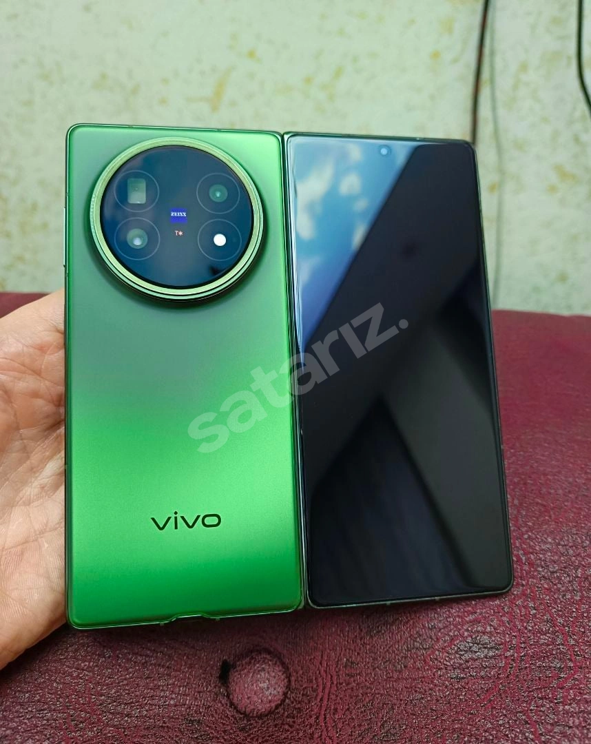 VİVO X FOLD 5 - 16Gb 512Gb HAT TAKILMADI. YEŞİL RENK. PİL 100