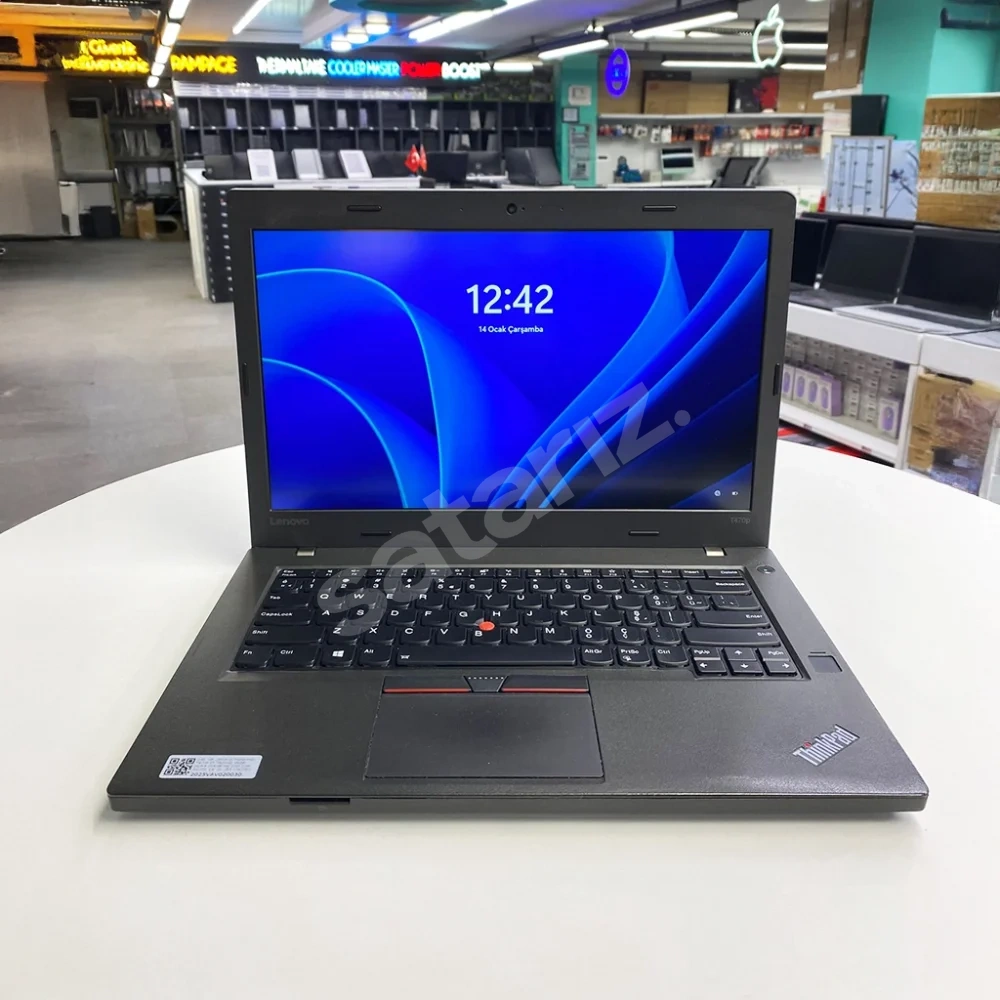 Lenovo 2.El Notebook Thınkpad T470P İ7 7820Hq 16Gb Ddr4 256Gb M2 Ssd 2Gb 940Mx 14" 2K Wın10