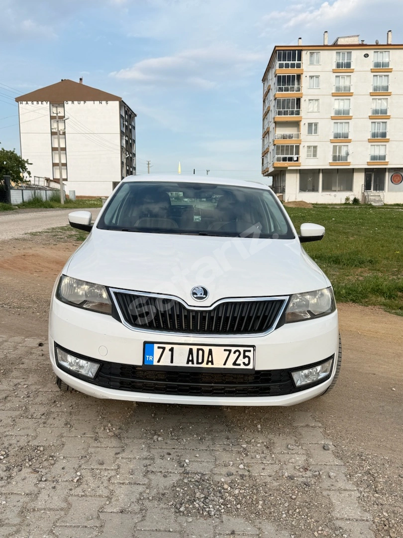 MEMURDAN TEK PARÇA DEĞİŞEN 2016 SKODA RAPID