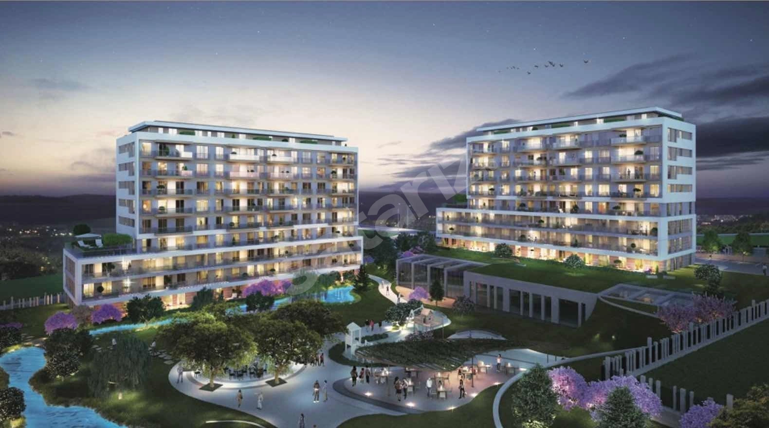 SURYAPI İLKBAHAR 1DE SATILIK 1+1 AÇIK MUTFAKLI DAİRE
