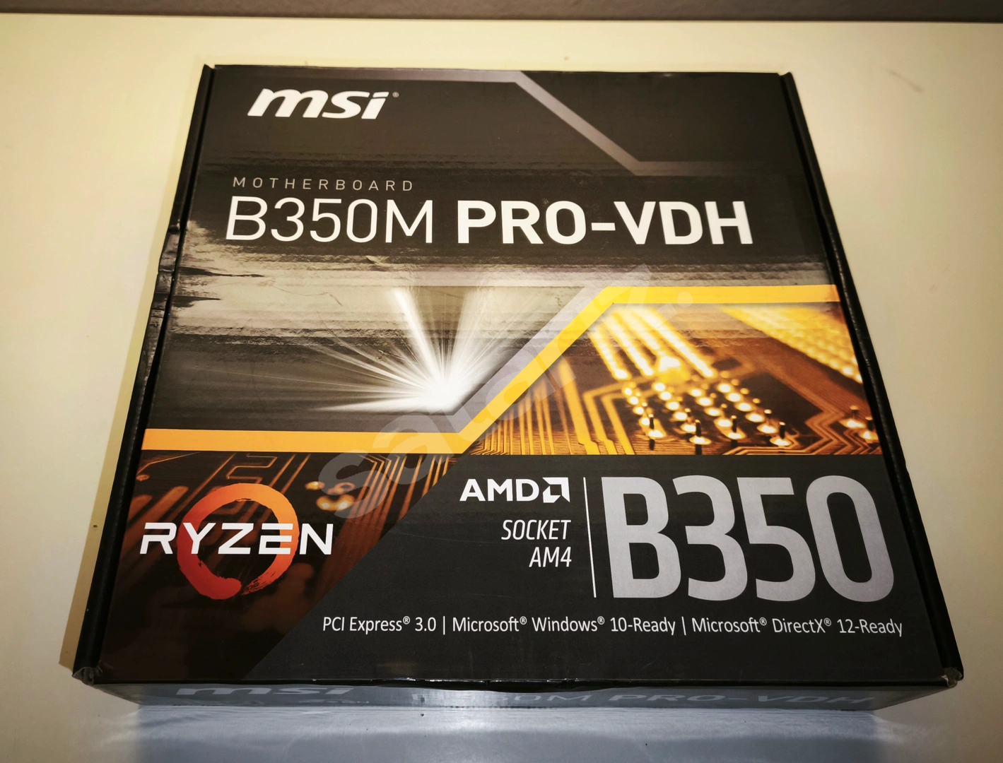 MSI B350M PRO-VDH Anakart + 2x8GB Corsair LPX DDR4 2400 Mhz