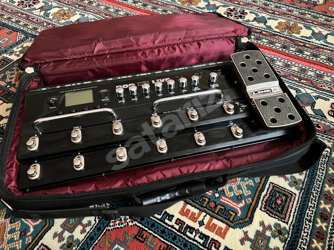 Pod X3 Live -Line6 Prosesör Pedal+ Soft Bag