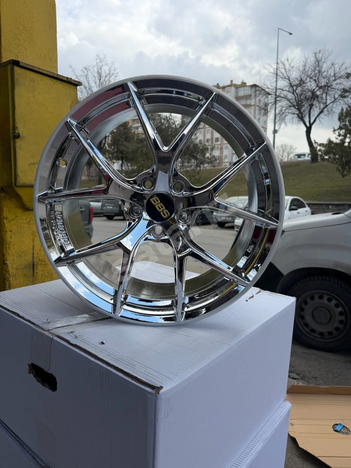 18 İNÇ 5X112 BBS Fİ R HAVA DELİKLİ KROM JANT TAKIMI