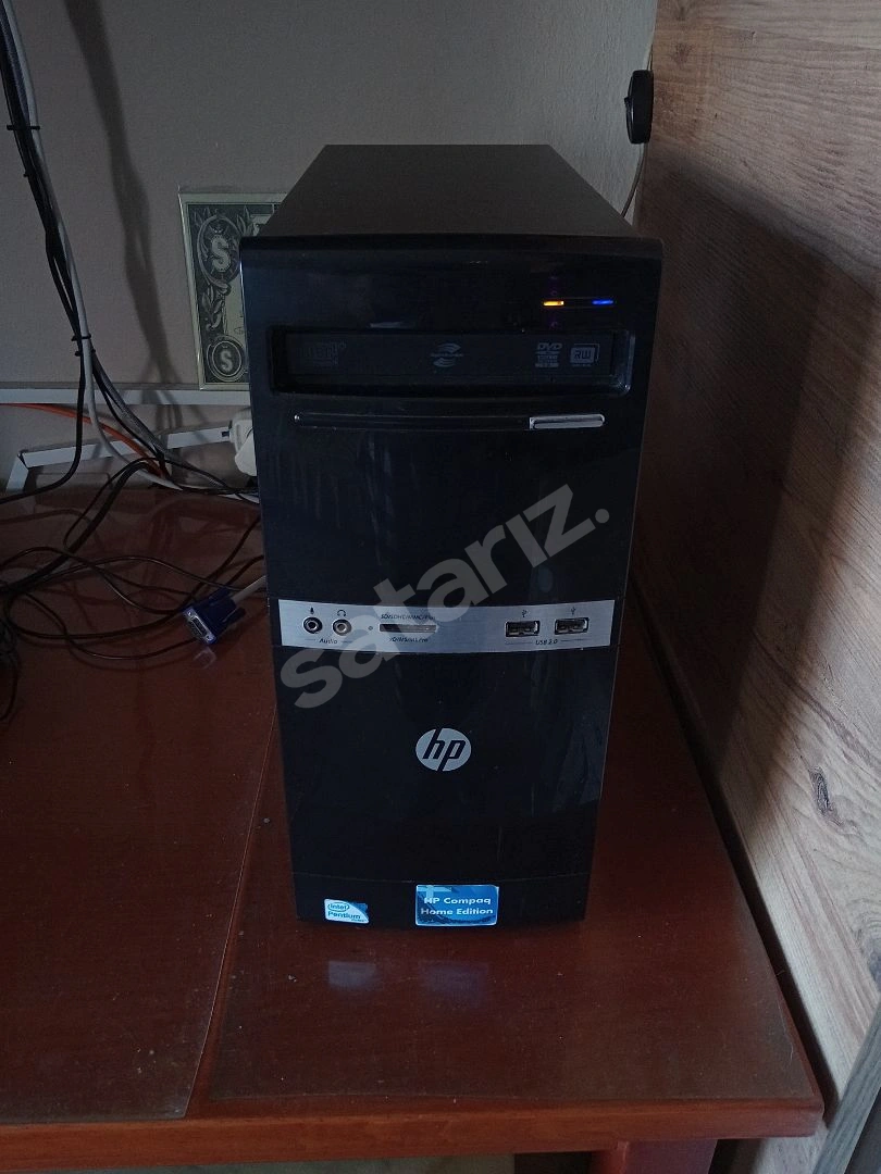 İntel E7500 + 4GB DDR3 RAM + HD 6350 PC HP Kasa