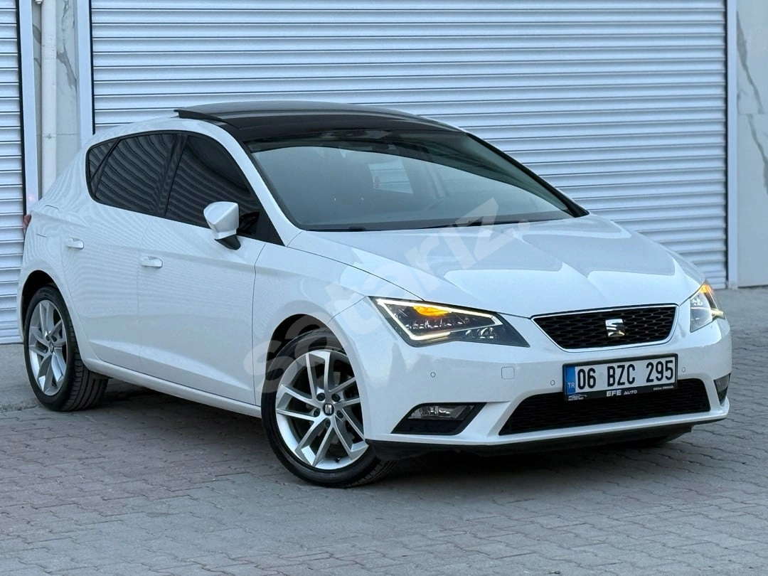 HATASIZ 2016 MODEL SEAT LEON 1.6 TDİ DSG STYLE  CAM TAVAN+LED