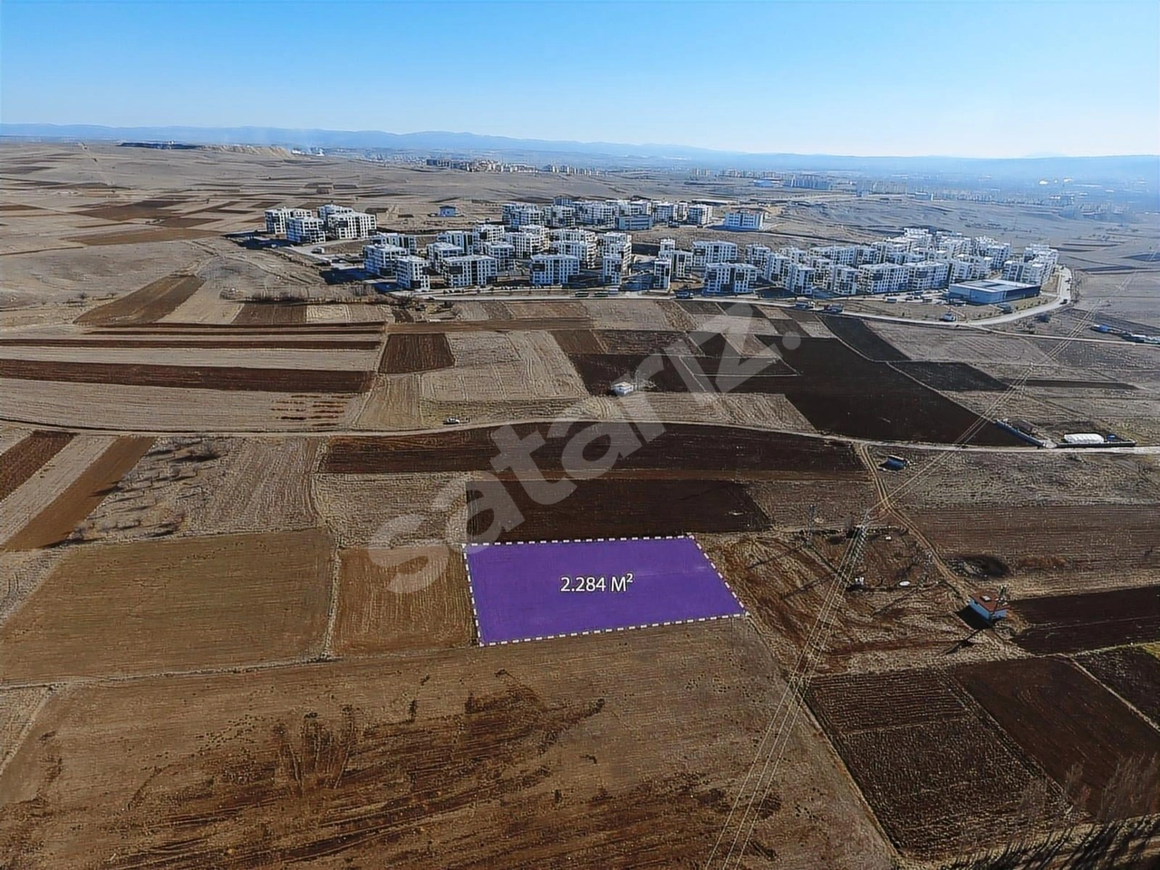ARAÇ TAKASLI PARMAKÖREN'DE İMAR SINIRINDA 2.284 M² SATILIK TARLA