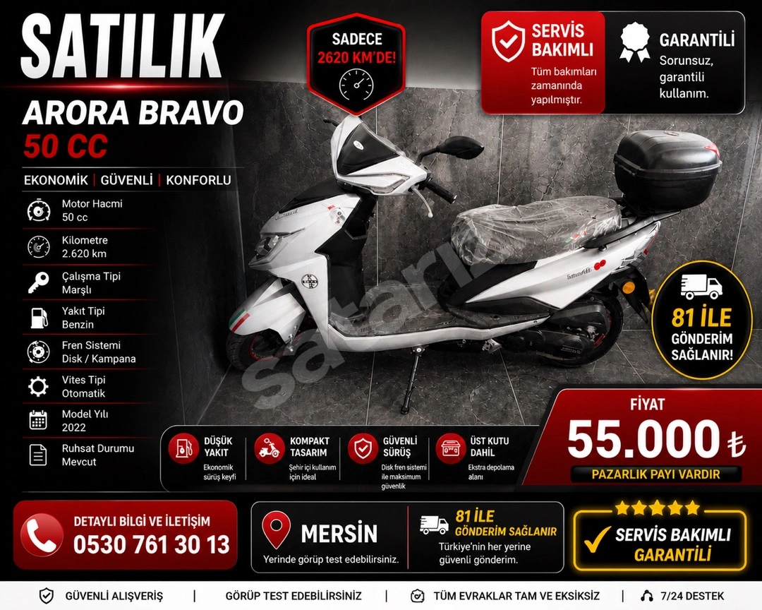 Sahibinden Temiz Sıfır Motor