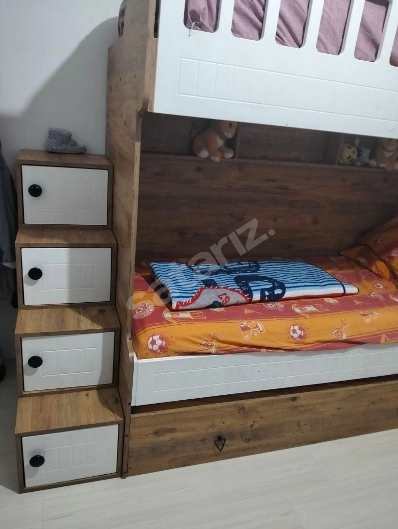 3 Lü Yavrulu Ranza Özel Yapım Yatak Yoktur