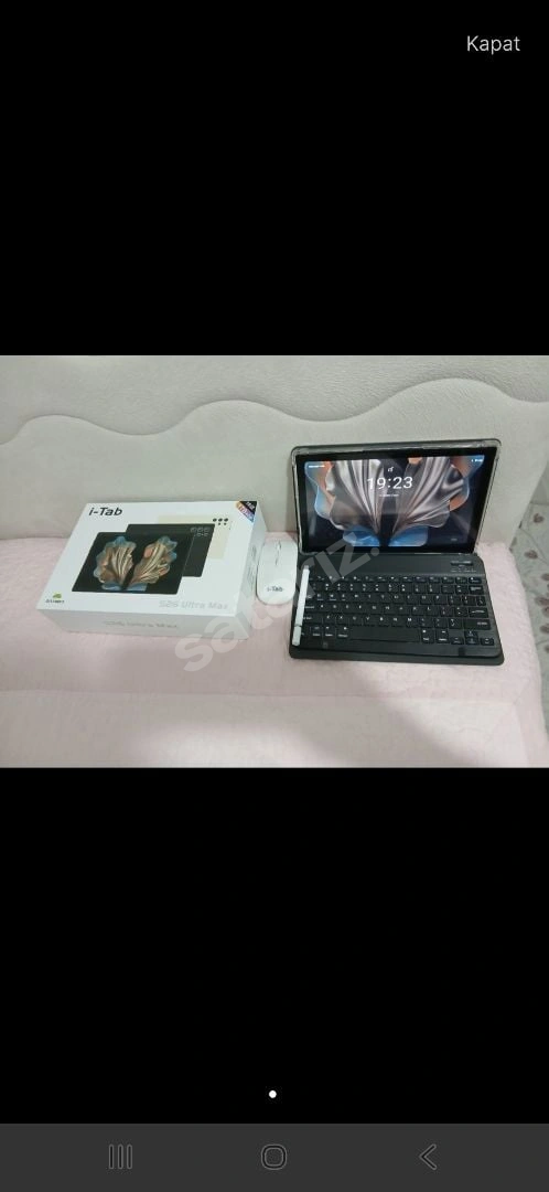 Tablet Kalemi Klavye Mause Kılıfı Kutusu