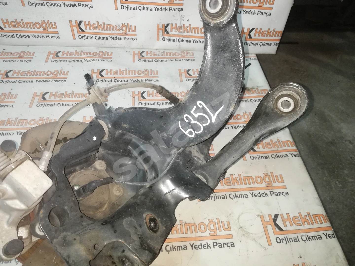 FORD FOCUS 3 SOL ARKA TAŞIYICI DİSK KALİPER KOMPLE SÖKME HATASIZ