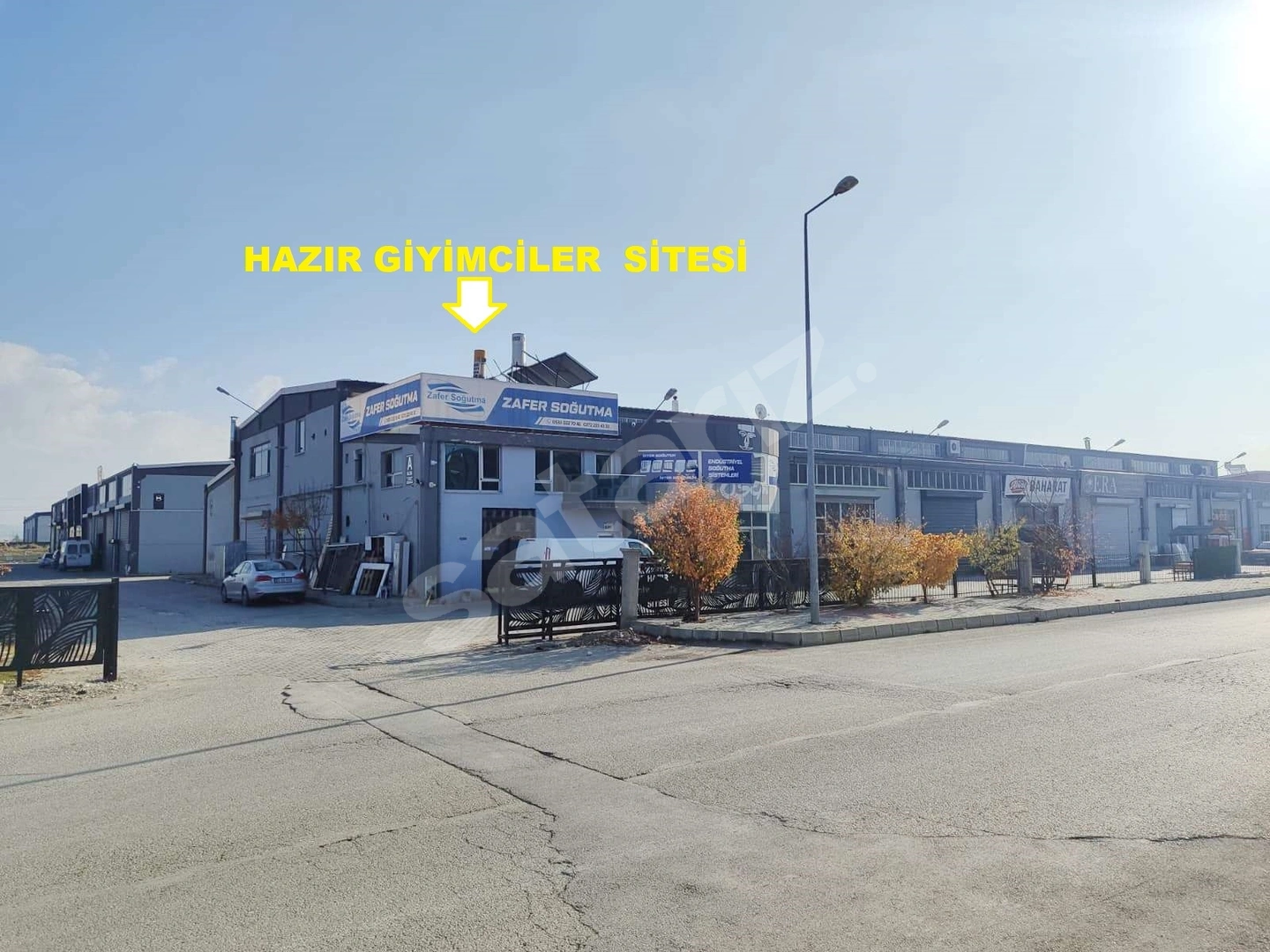 OSB YANI-TOKİ KOMŞU HAZIR GİYİMCİLER SİT. İÇİNDE 170m² DÜKKAN