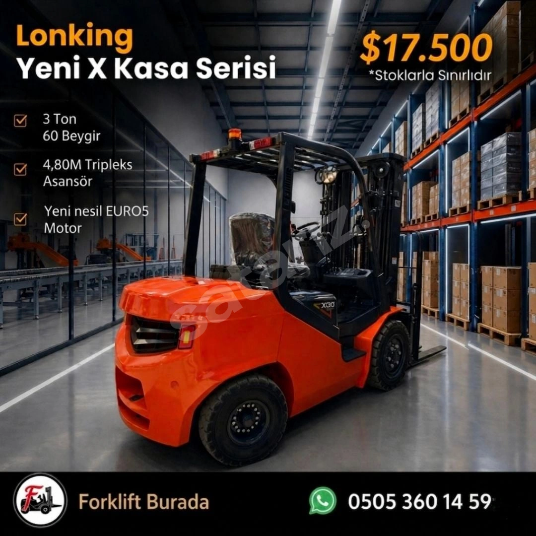 Lonking X Kasa 3 Ton LEASİNGLi