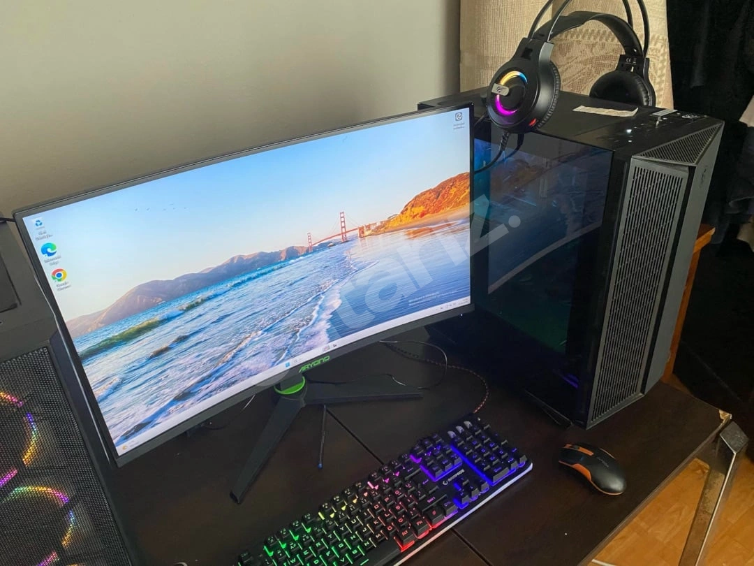 i7 10. Nesil MSI 3050 Ekran Kartlı Set Oyuncu Bilgisayarı