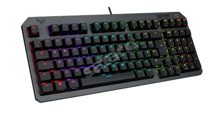 Asus TUF K3 Gen II RGB %96 Clicky Blue Switch Kablolu Mekanik Oyuncu Klavyesi