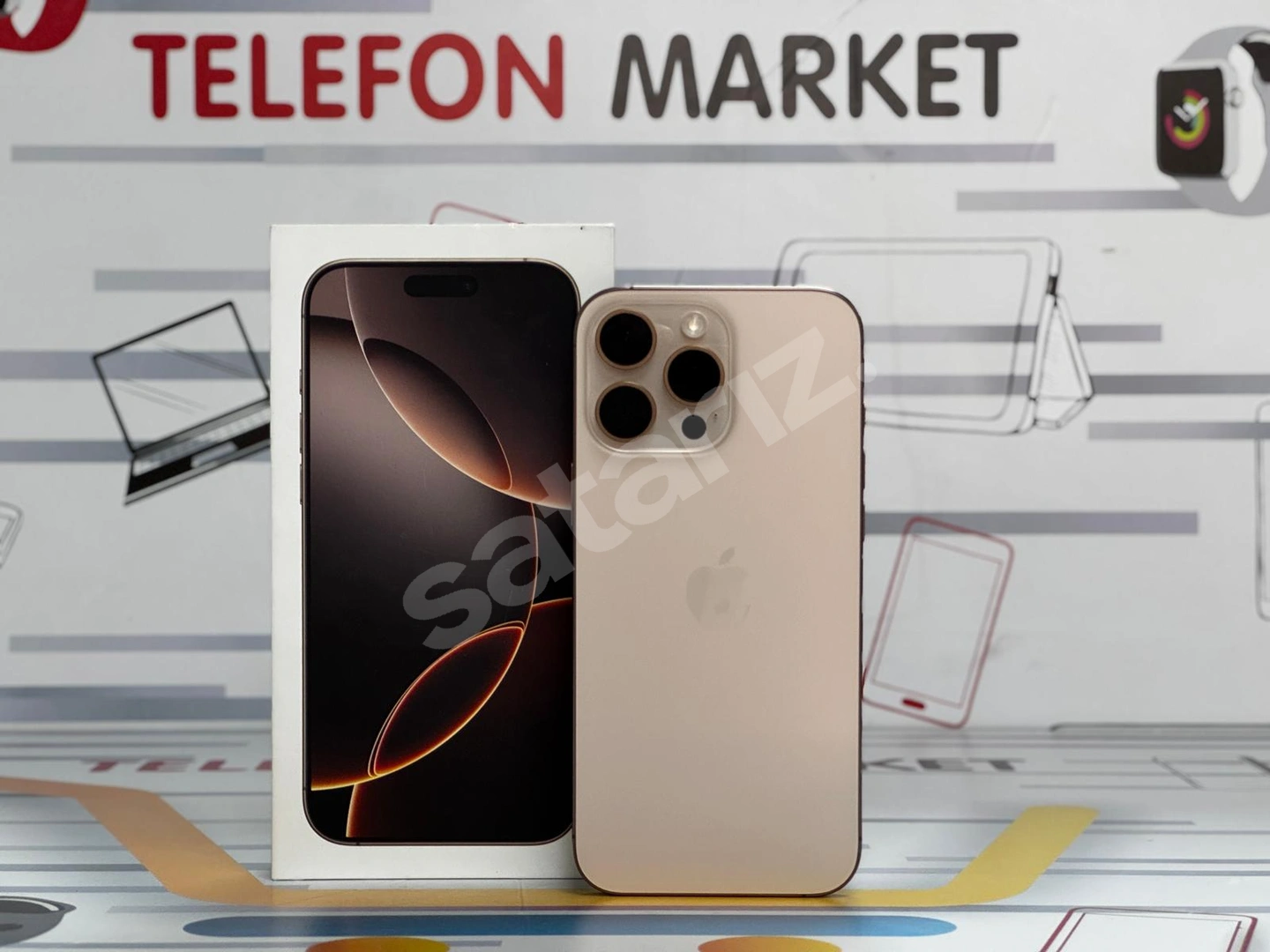 TELEFON MARKET'DEN TERTEMİZ KULLANILMIŞ 1TB İPHONE 16 PROMAX