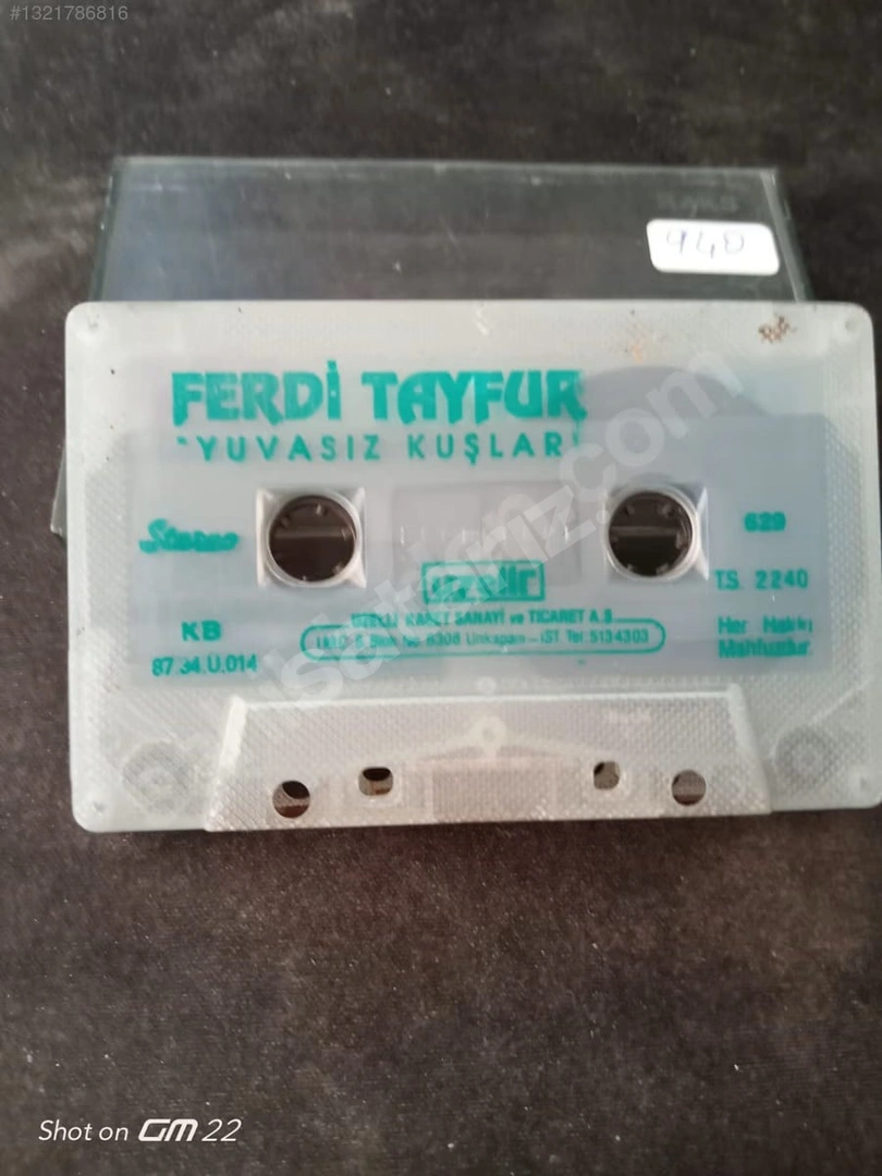 Ferdi Tayfur 'Yuvasız Kuşlar' Müzik Kaseti