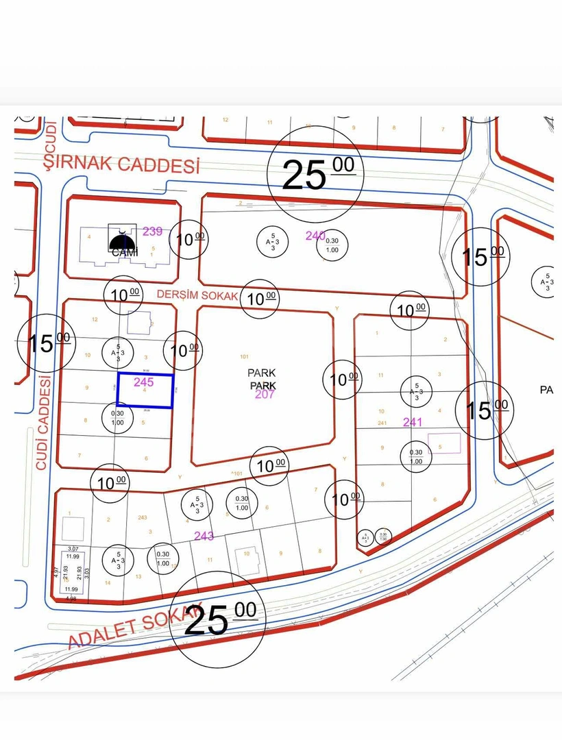 SATILIK 510 METREKARE 3 KAT İMARLI ARSA