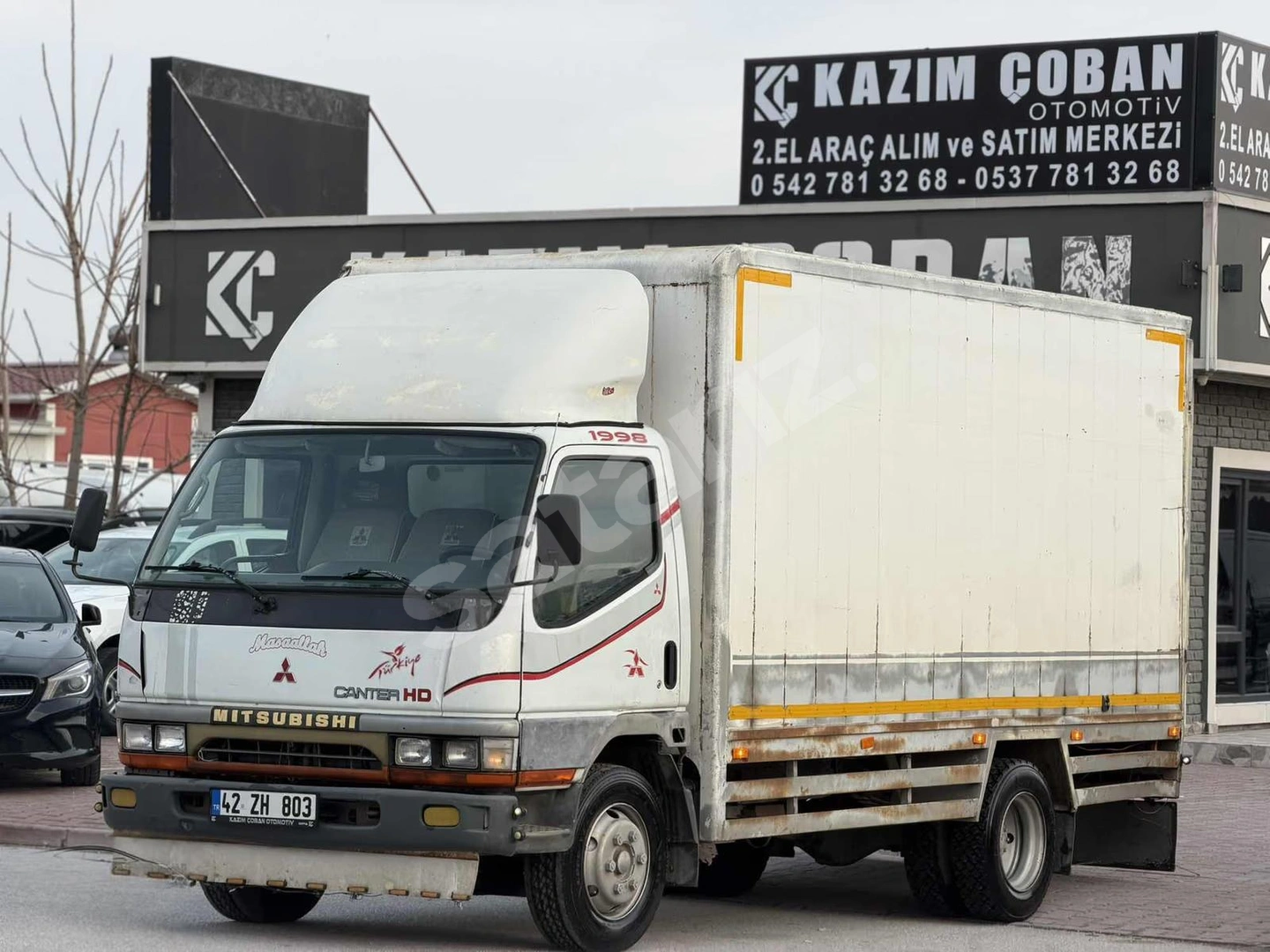 KAZIM ÇOBAN OTOMOTİV-MITSUBISHI CANTER FE659 6 LASTİK VİZE YENİ