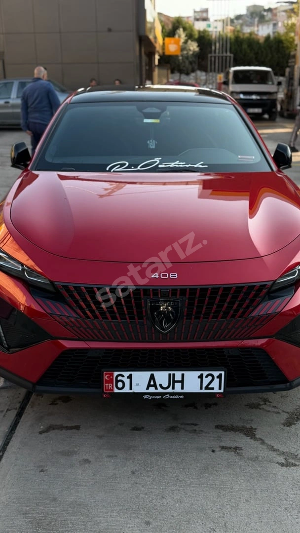 HATASIZ 2023 PEUGEOT 408 / 2024 TRAFİK / ÖZEL AMBİYANS + SPOİLER